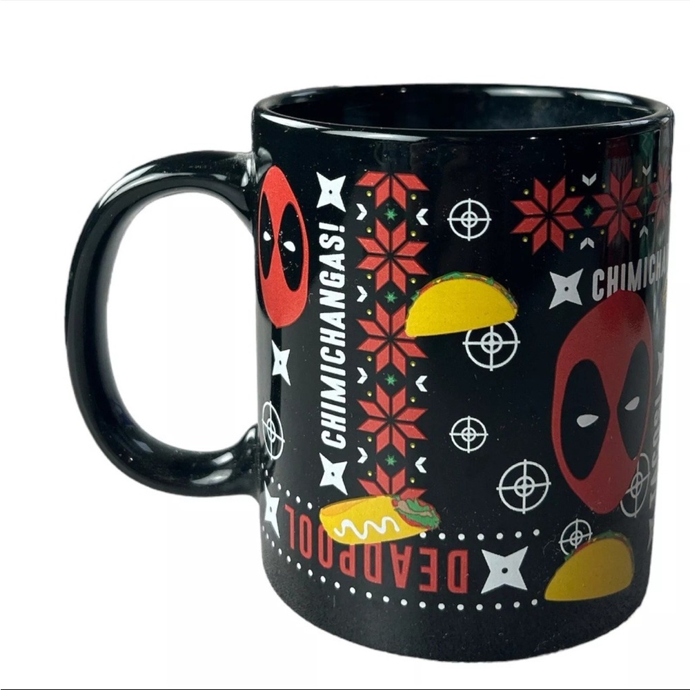 marvel deadpool Coffee Mug- Chimichangas! Tacos!